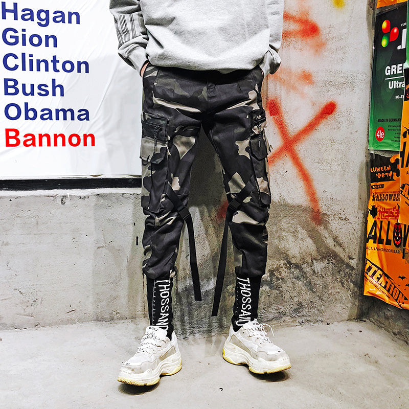 students''straight-bottomed ins pants