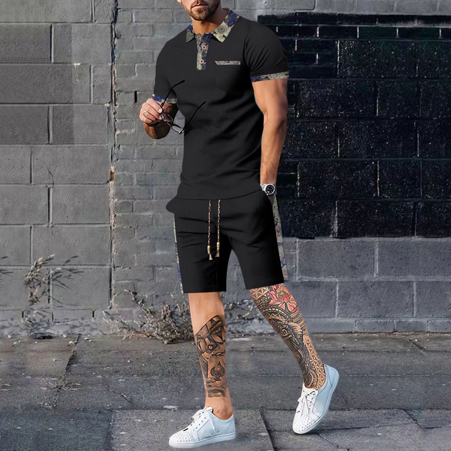 Casual Fashion Set Men