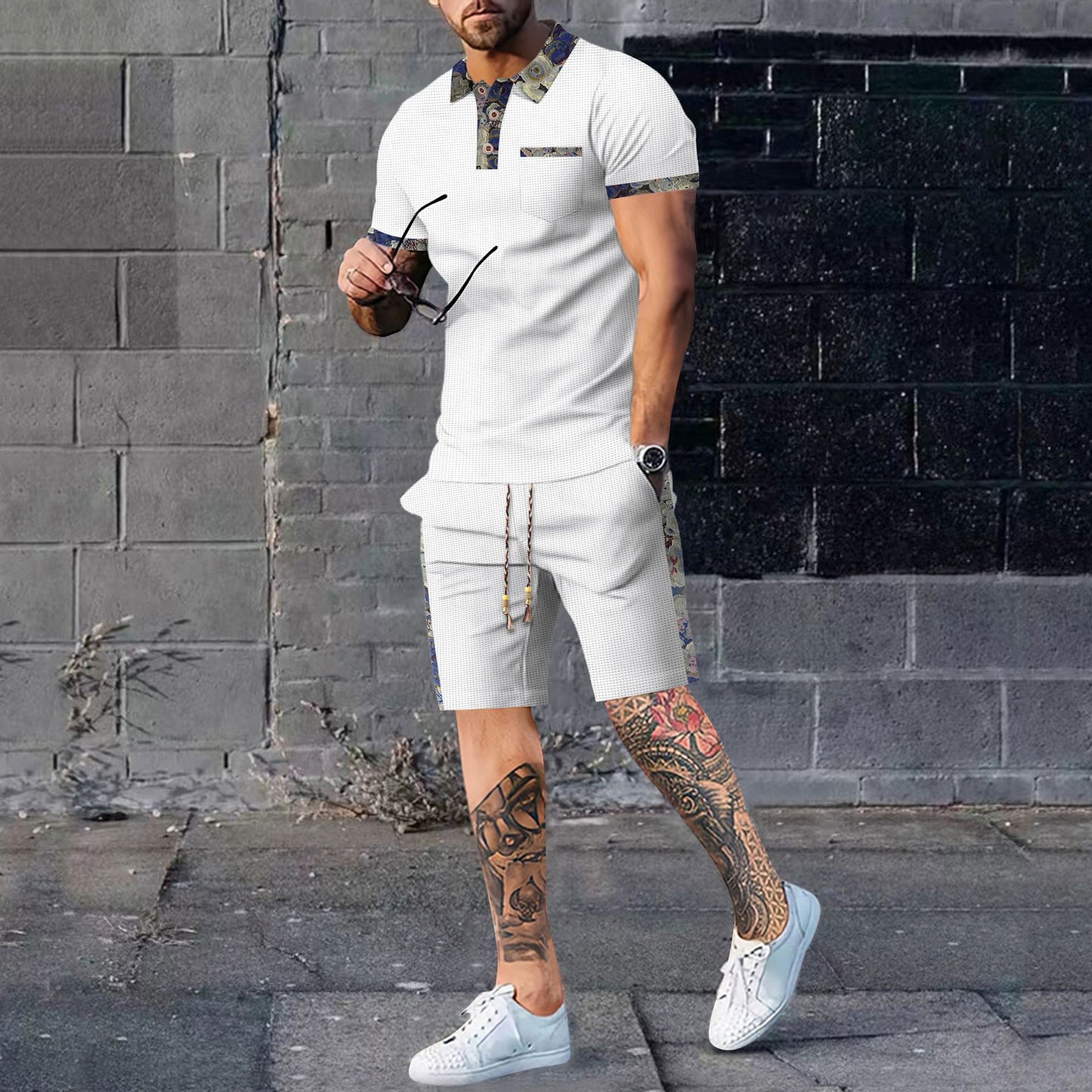 Casual Fashion Set Men