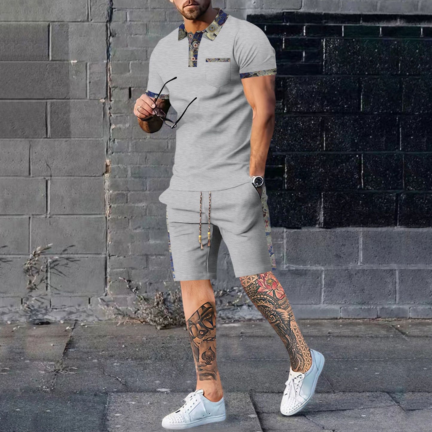 Casual Fashion Set Men